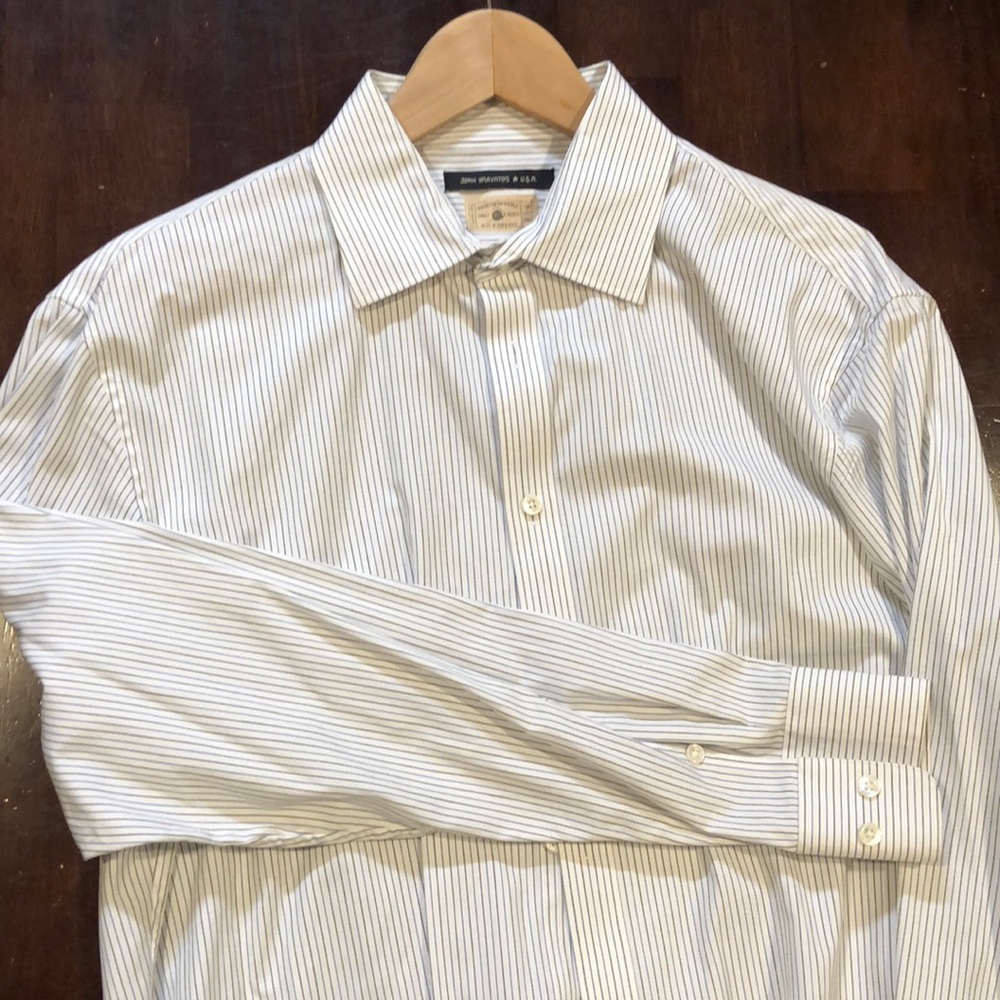 John Varvatos striped button down